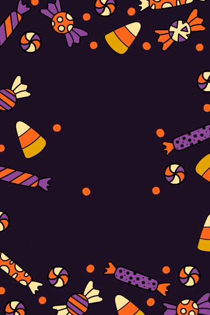 Trick Or Treat Candy ecard