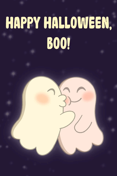 Happy Halloween Boo ecard