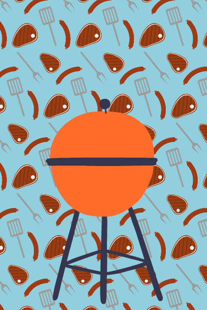 BBQ Time You Are Invited ecard
