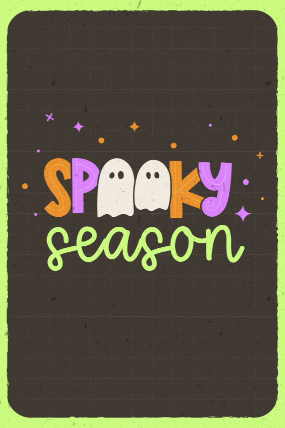 Spooky Season Ghosts ecard