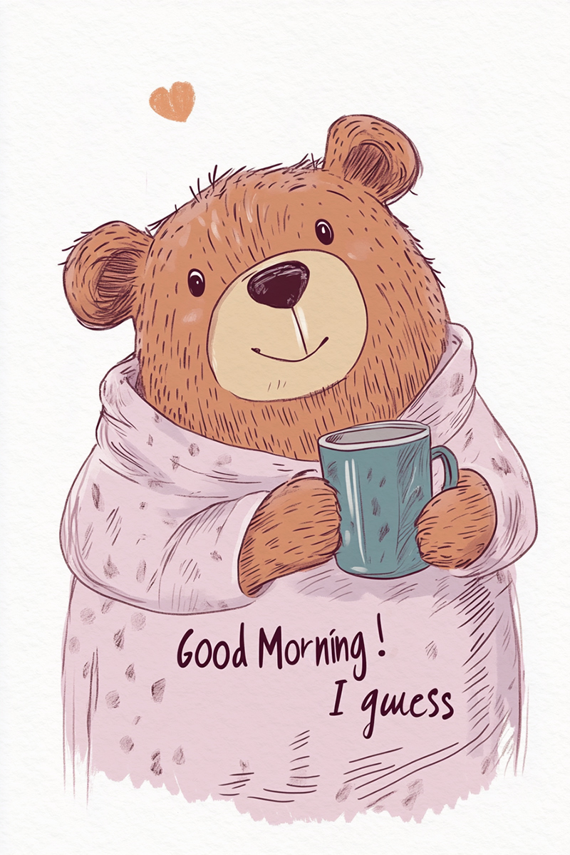 Good Morning I Guess ecard