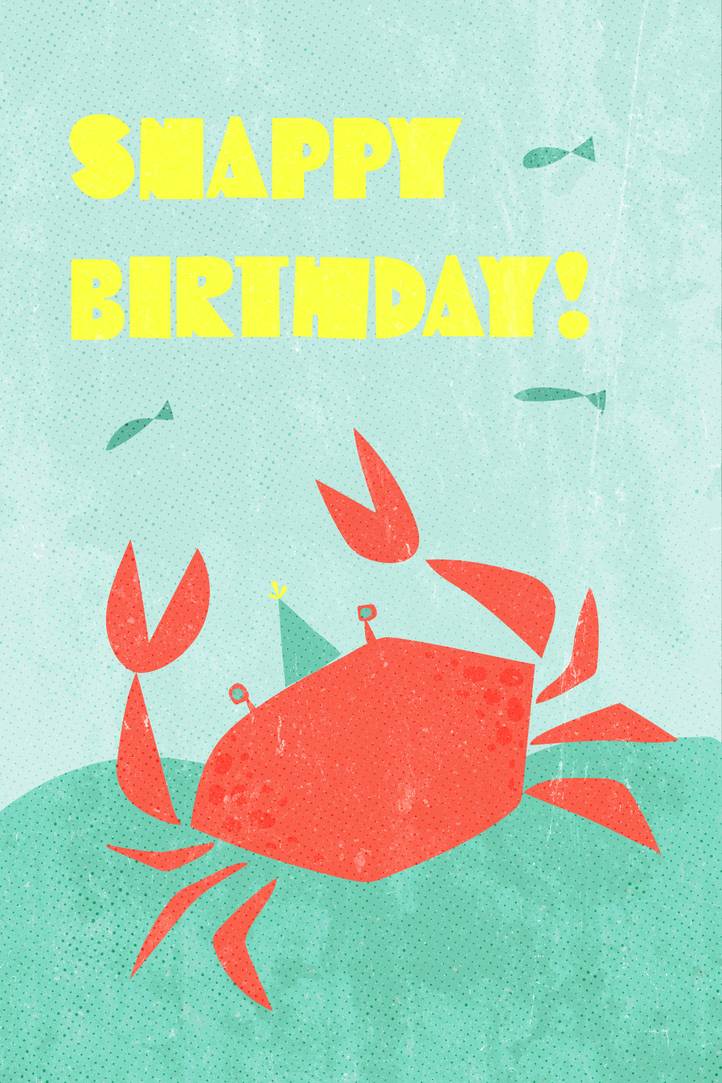 Snappy Birthday ecard