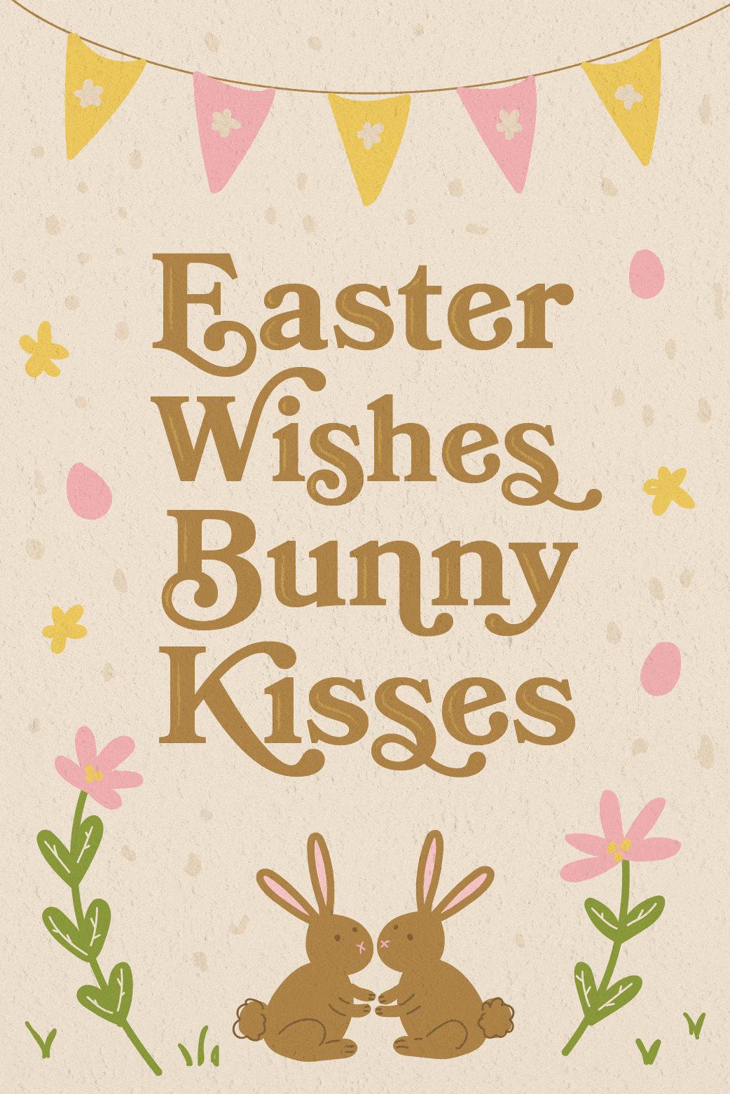Bunny Kisses Chocolate ecard
