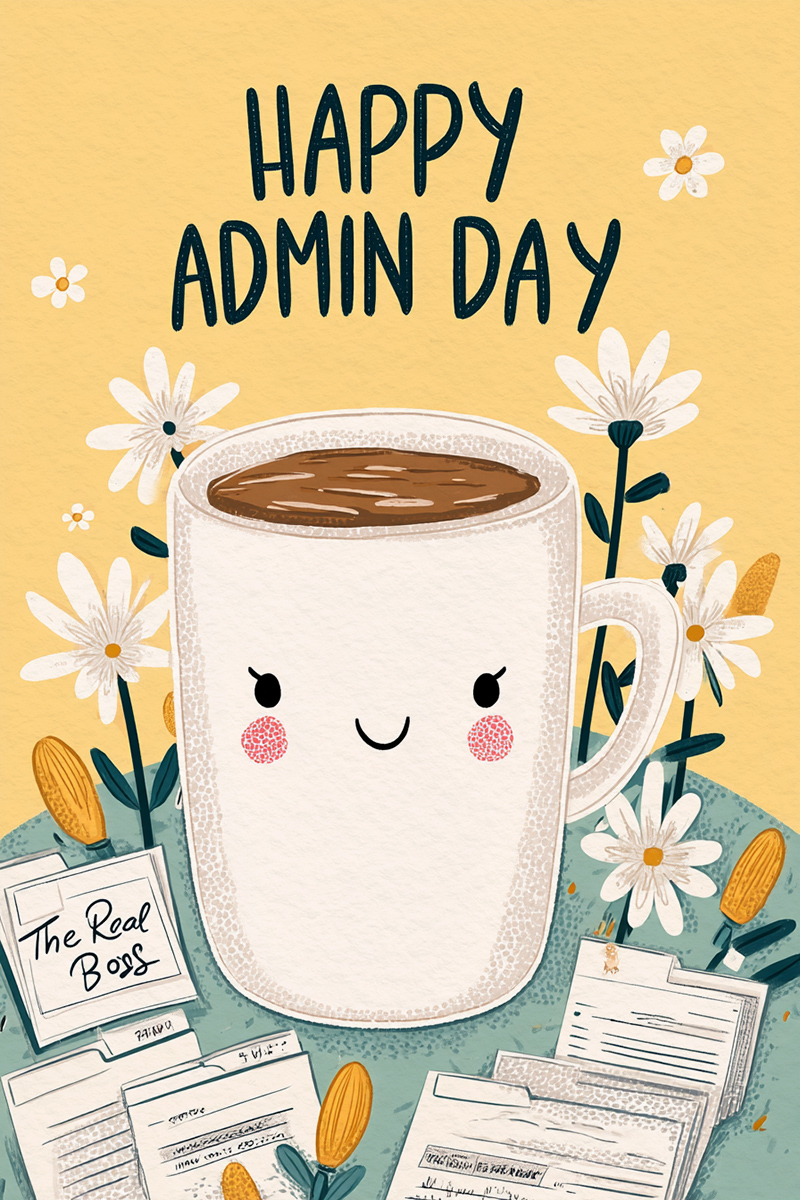 Mug Admin Day ecard