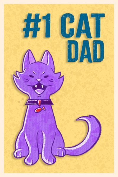 Cat Dad ecard