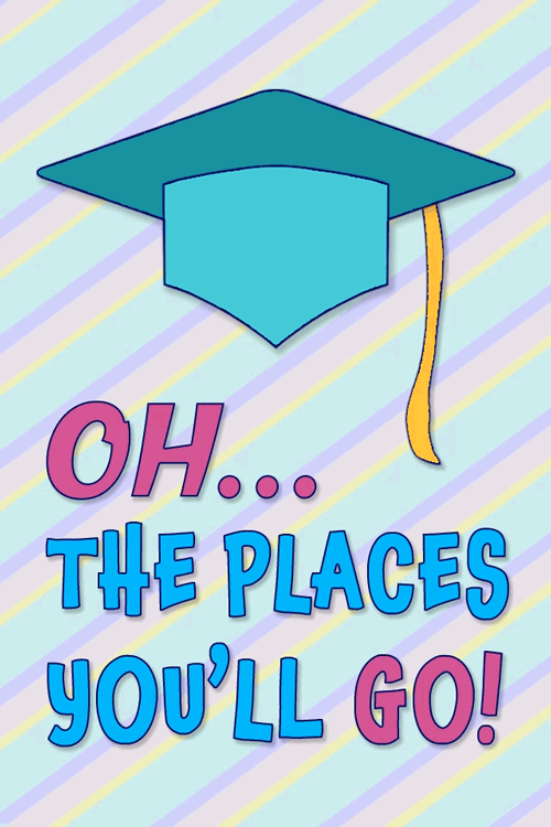 Oh The Places You'll Go ecard