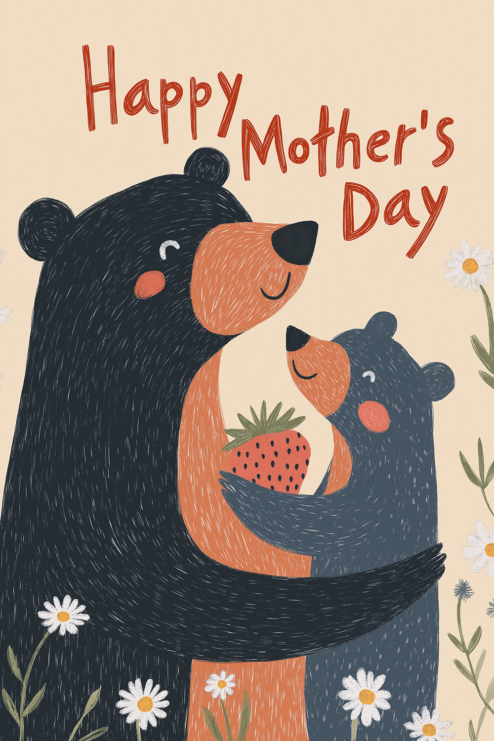 Bear Cub Mother's Day ecard
