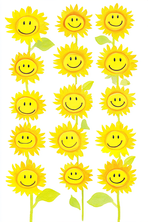 Sunflower Smiles ecard