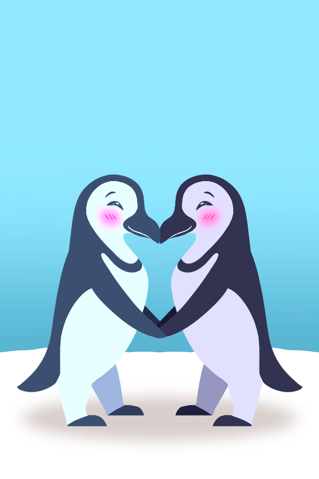 Pride Penguins ecard