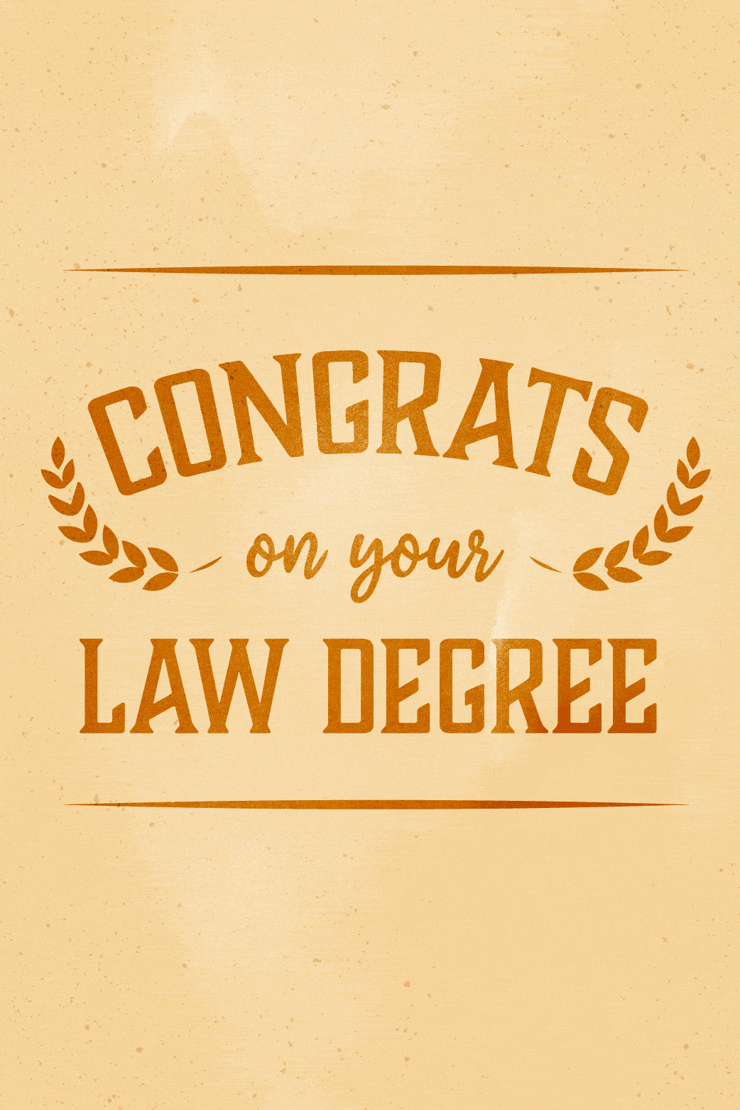 Congrats On Your Law Degree ecard