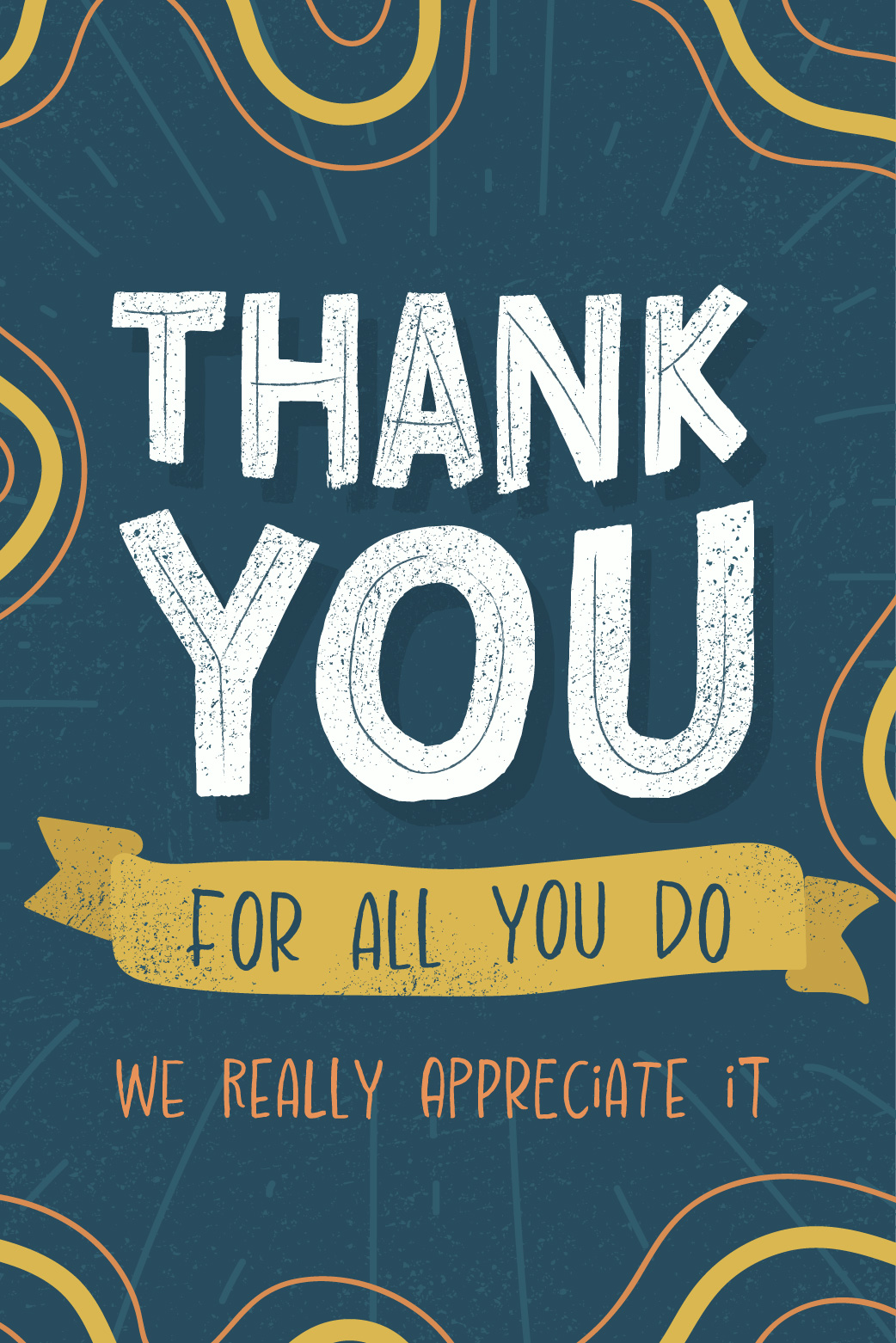 Thank You For All You Do ecard
