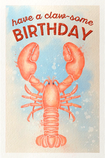 Clawesome Birthday ecard