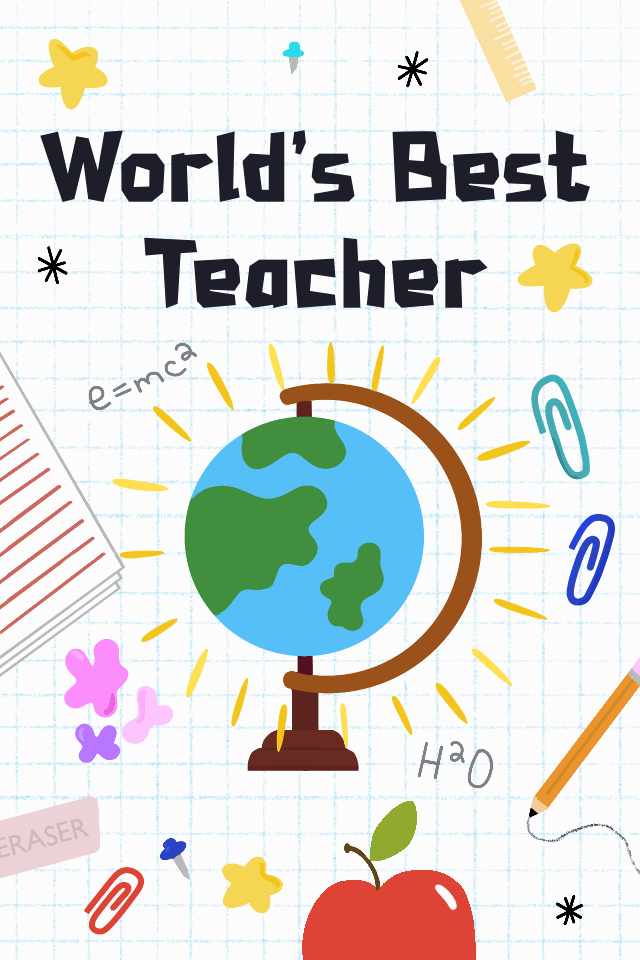 World's Best Teacher ecard