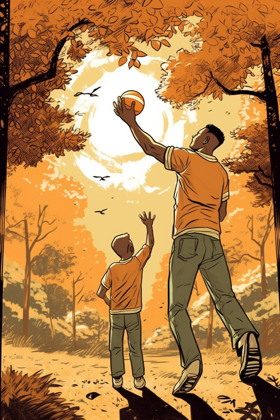 Fathers Day Basketball ecard