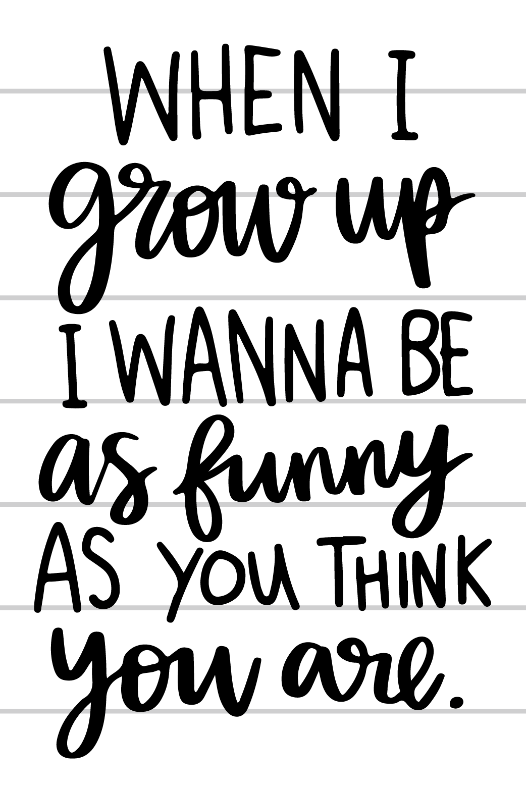 As Funny As You Think ecard