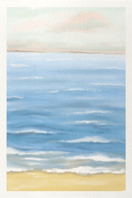 Seascape  ecard