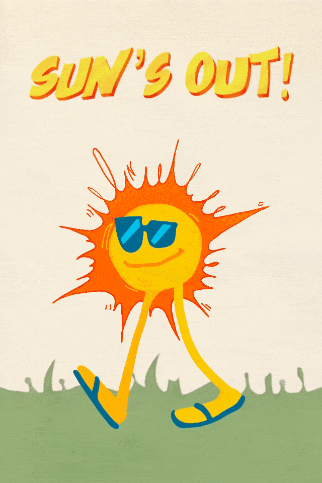 Sun's Out ecard