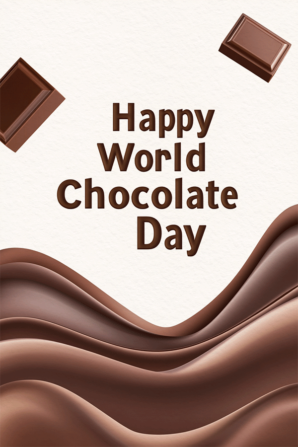 Chocolate Wave ecard