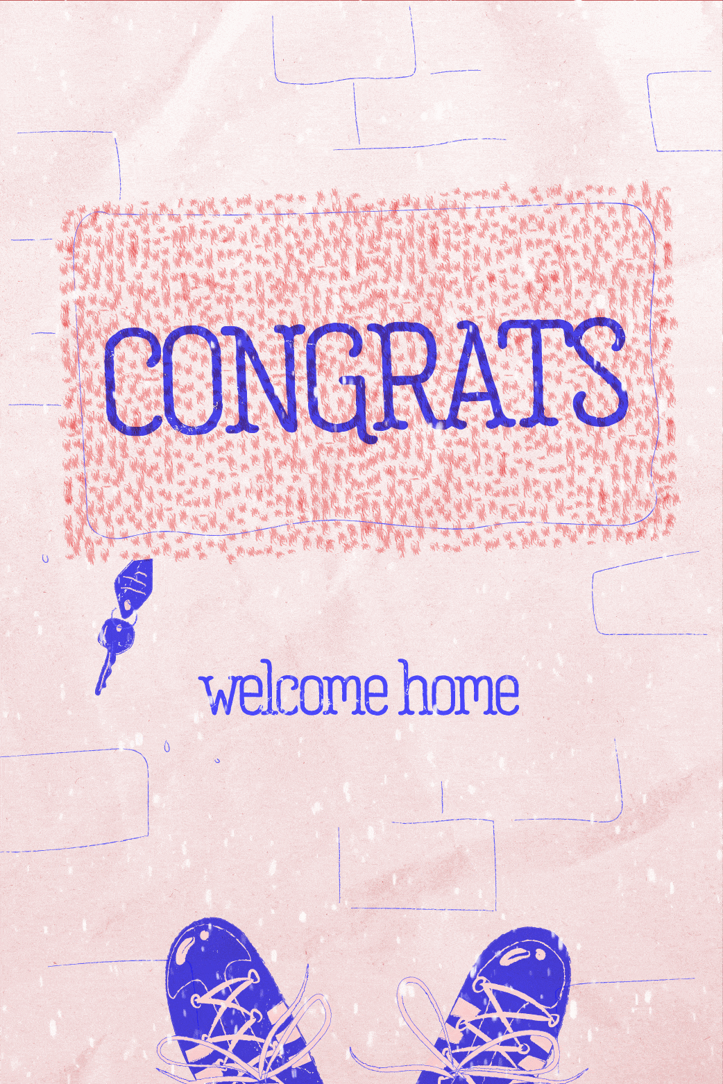 Congrats Welcome Home ecard