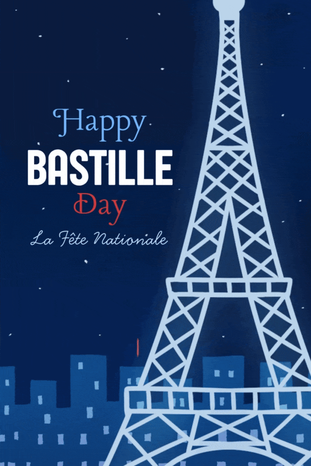 Eiffel  Tower Fireworks ecard