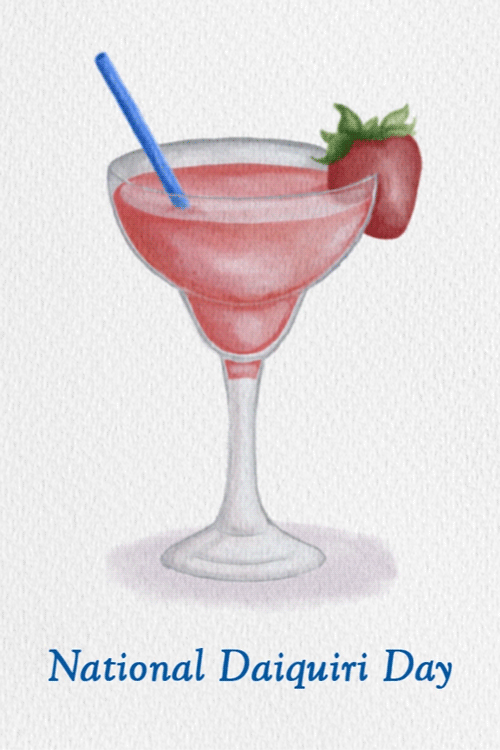 National Daiquiri Day ecard