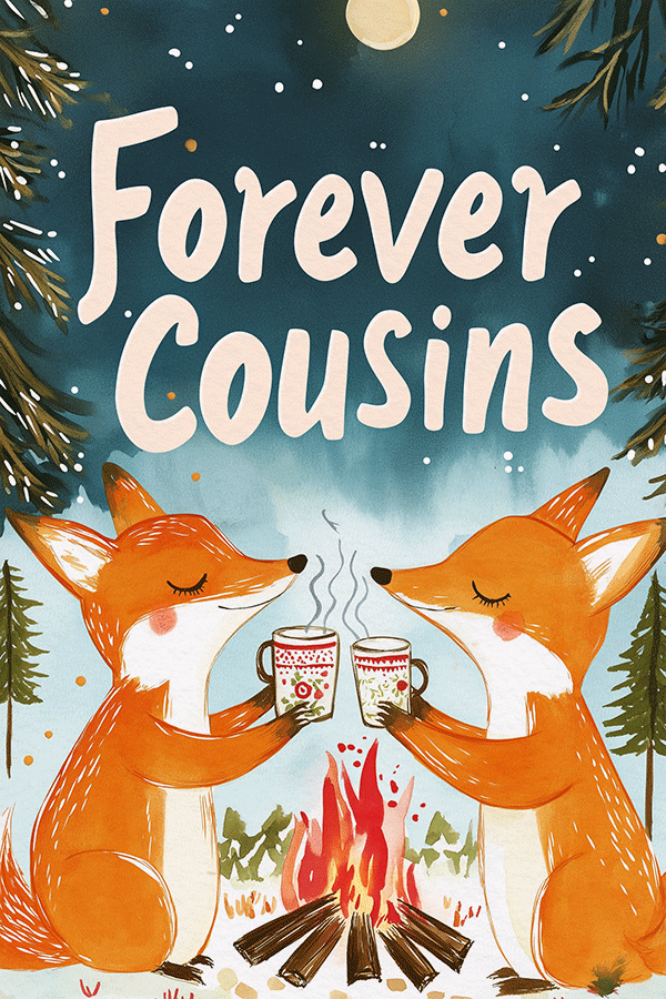 Forever Cousins Foxes ecard