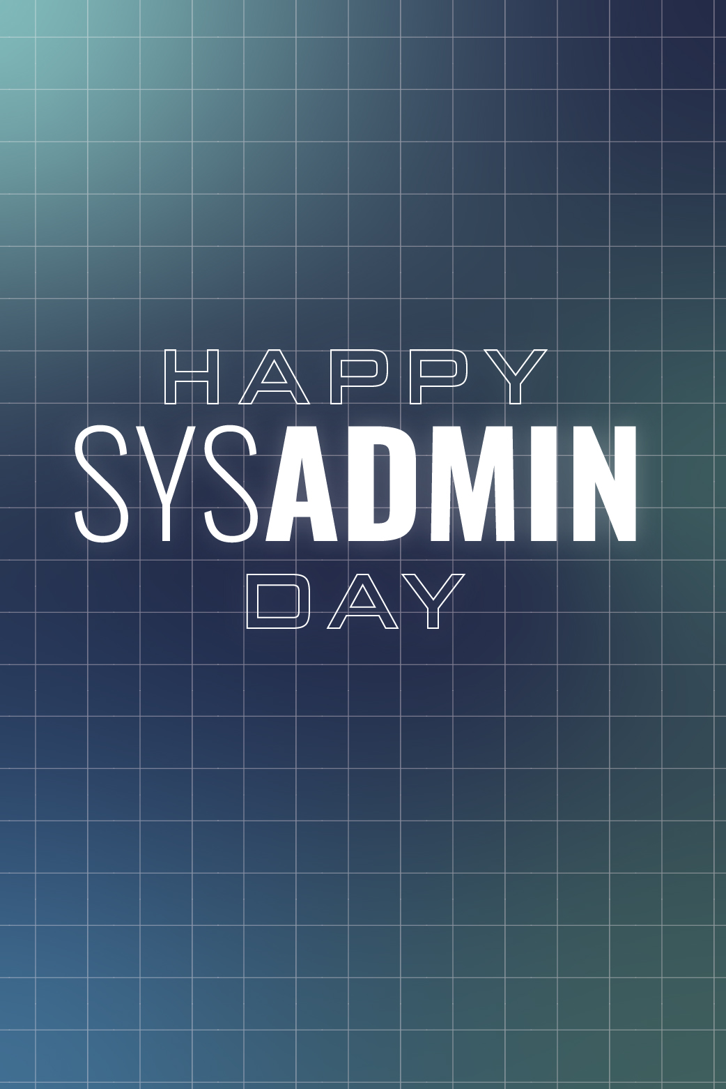 SYSAdmin Day ecard