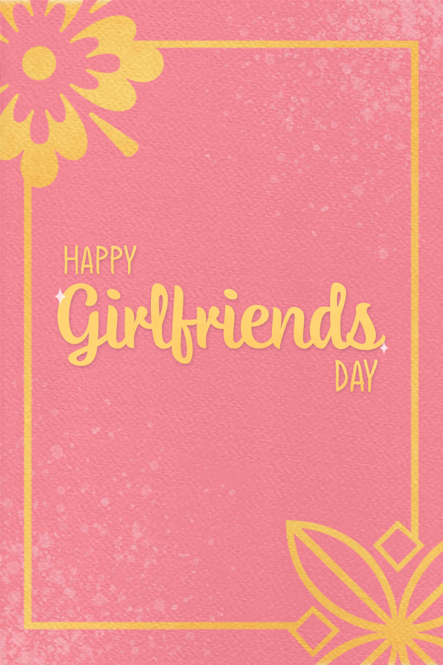 Girlfriends Day Pink ecard