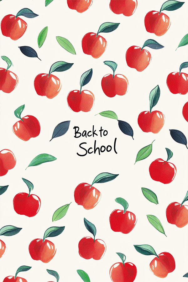 Apples Back To School ecard