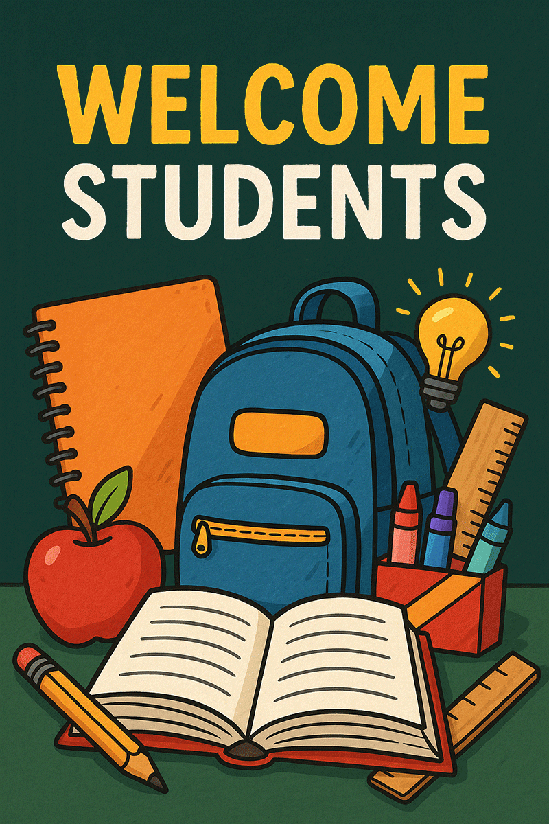 Welcome Students ecard