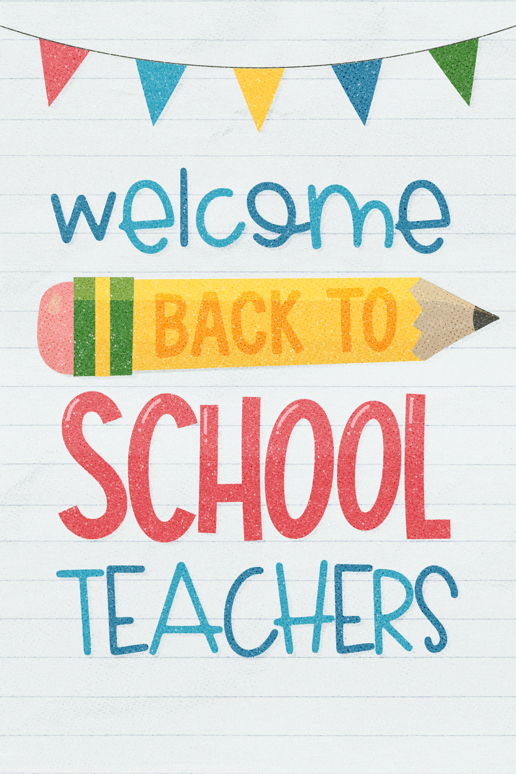 Welcome Back Teachers ecard