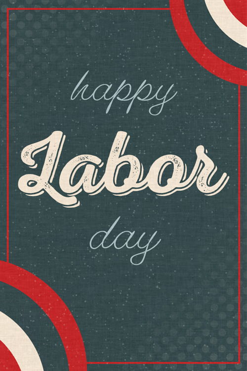 Labor Day Arches ecard
