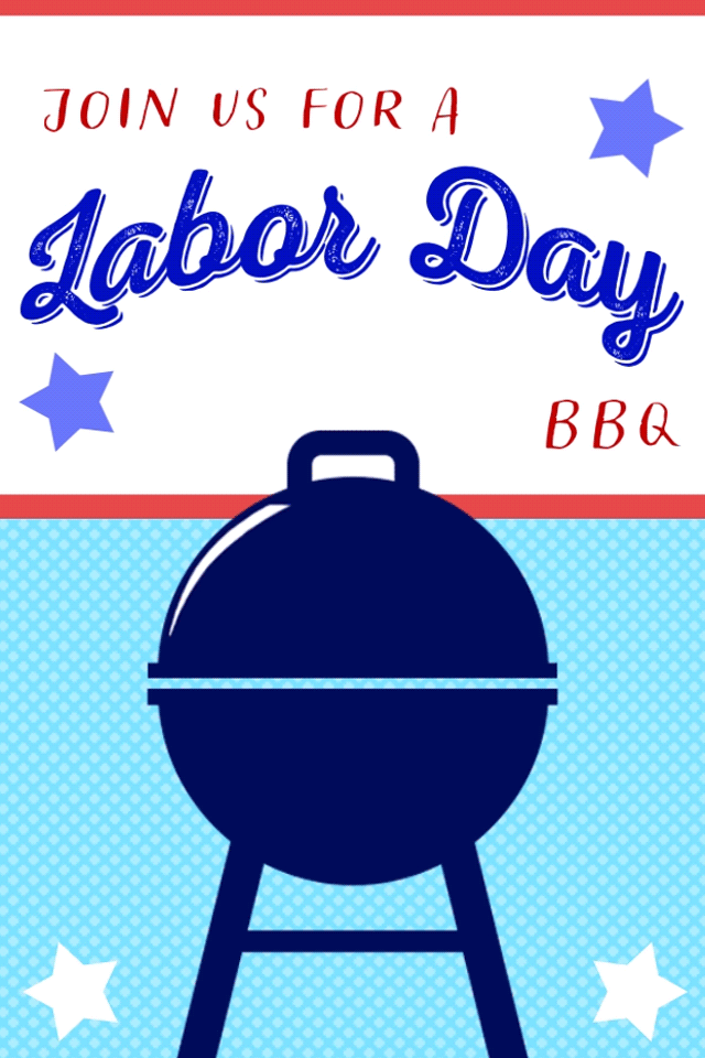 Labor Day BBQ ecard
