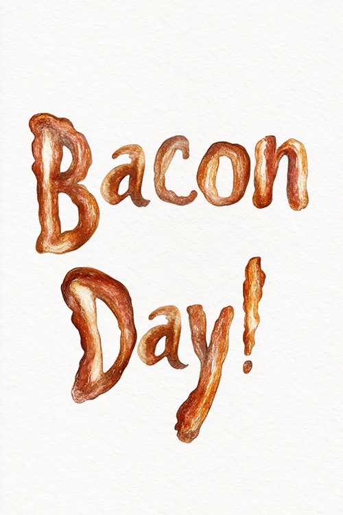 Bacon Letters ecard