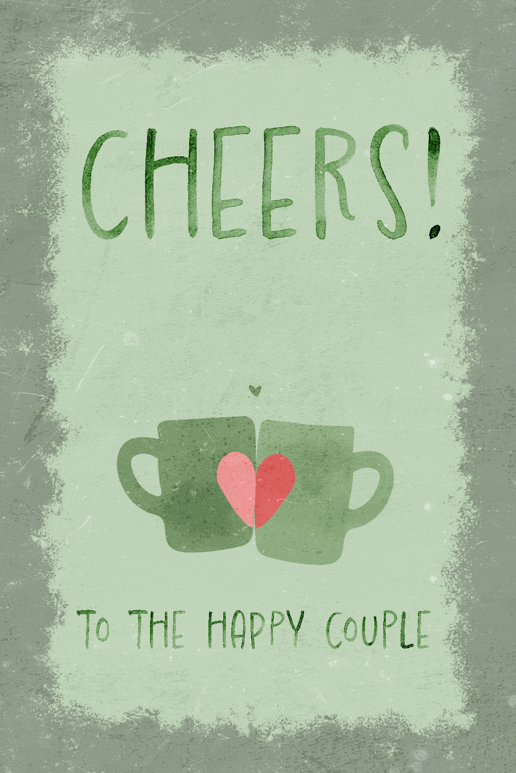 Cheers To The Happy Couple ecard