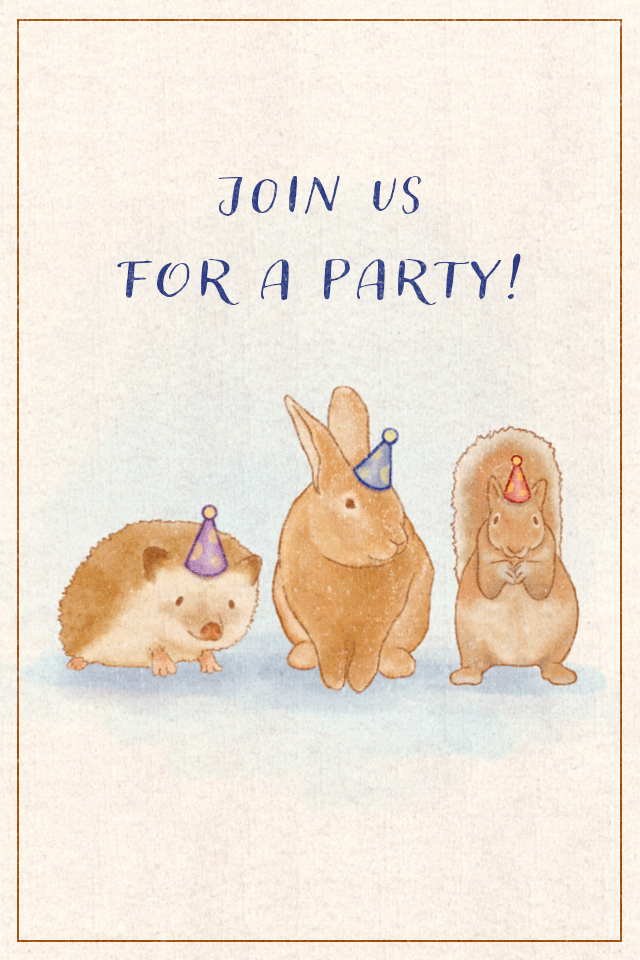 Party Animals ecard