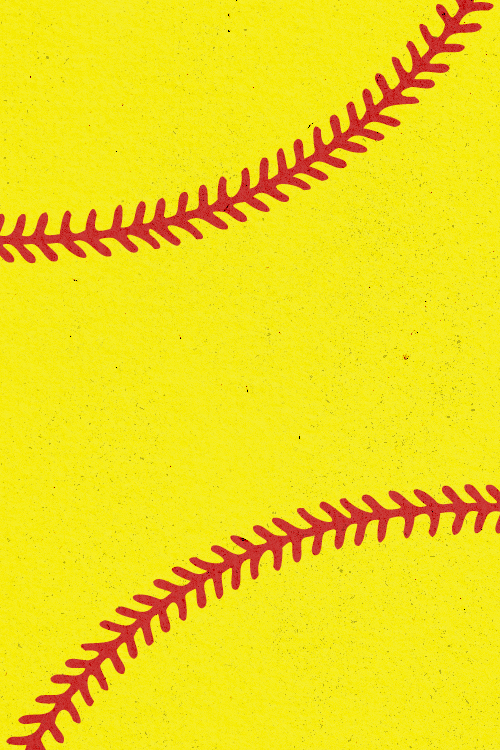 Softball Stitches ecard