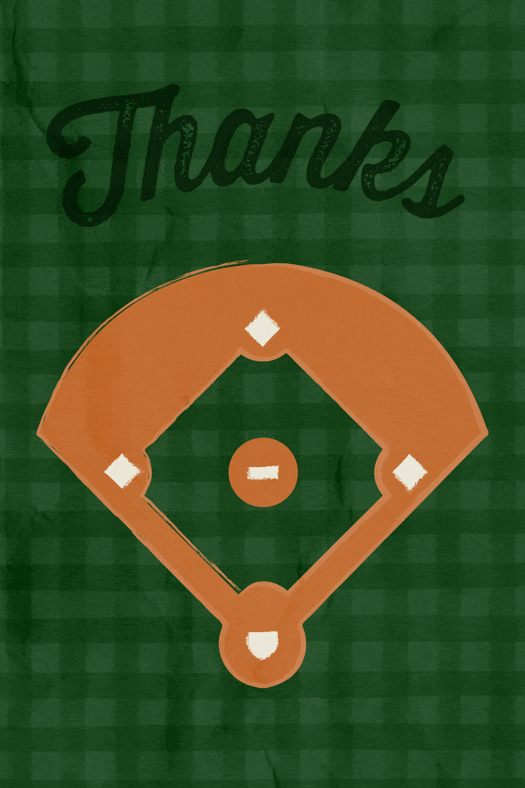Baseball Diamond ecard