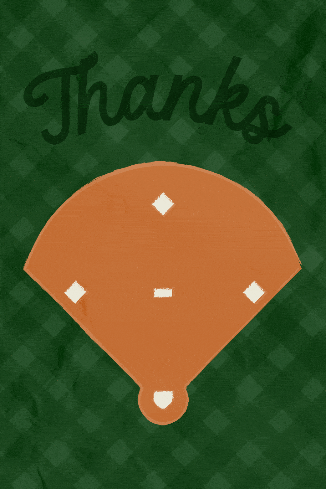 Softball Diamond ecard