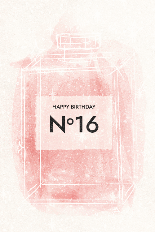 Happy Birthday Nº16 ecard