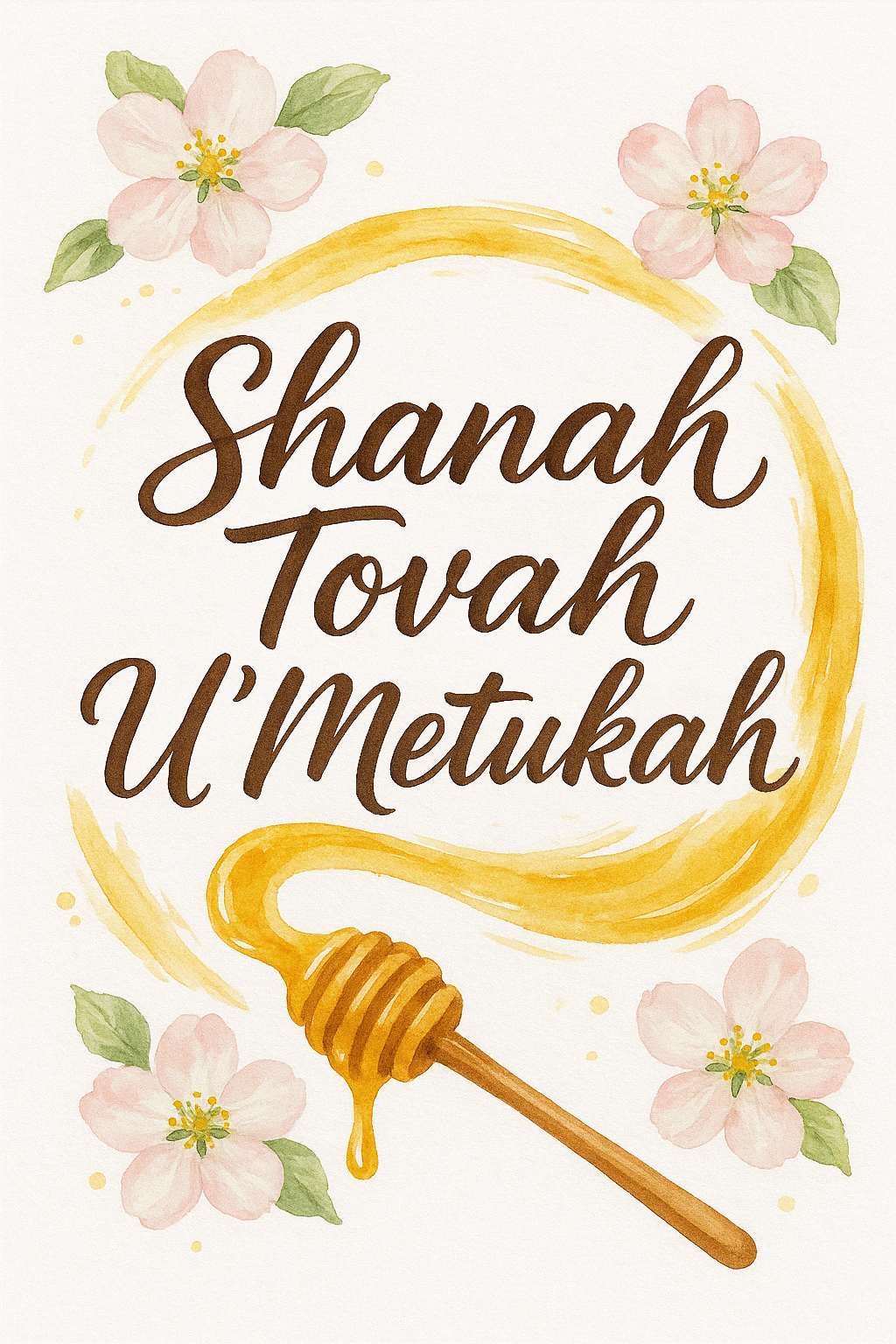 Shanah Tovah U'Metukah   ecard