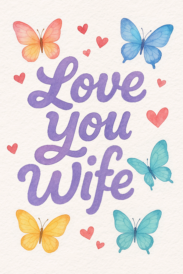 Love You Wife ecard