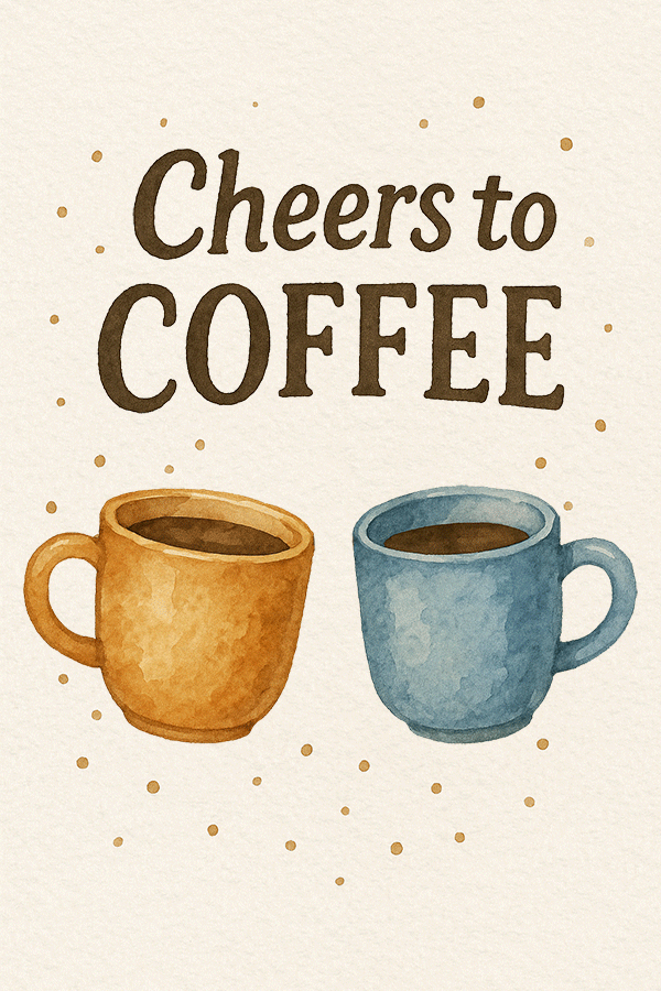 Cheers To Coffee ecard