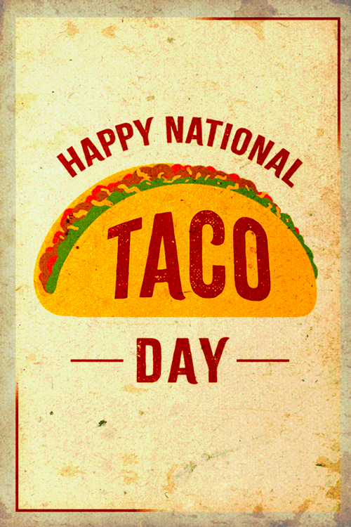 Happy Taco Day  ecard