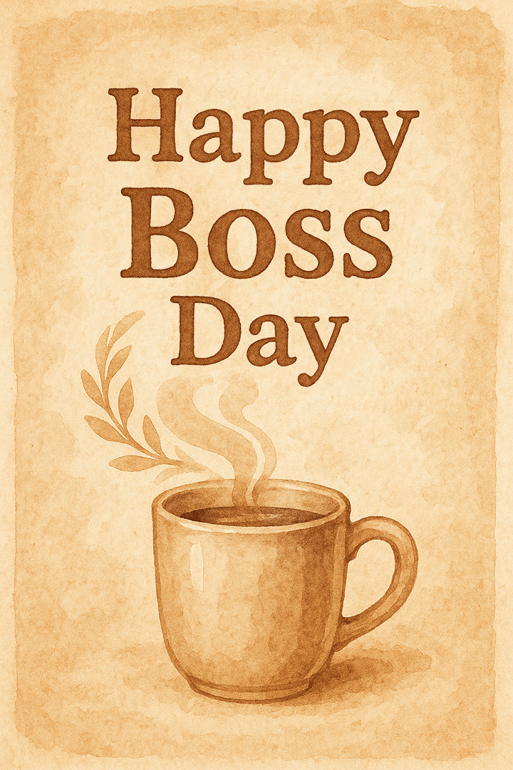 Boss Day Coffee ecard