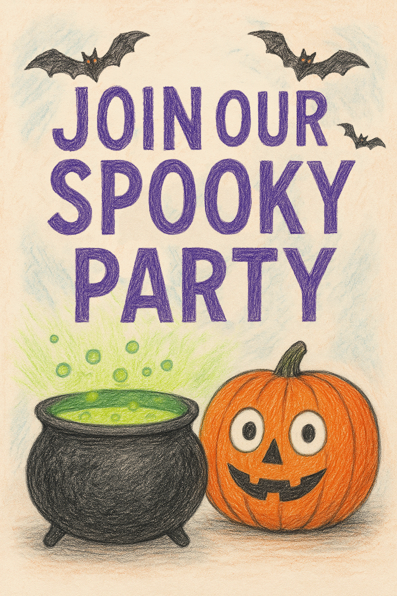 Join Our Spooky Party ecard
